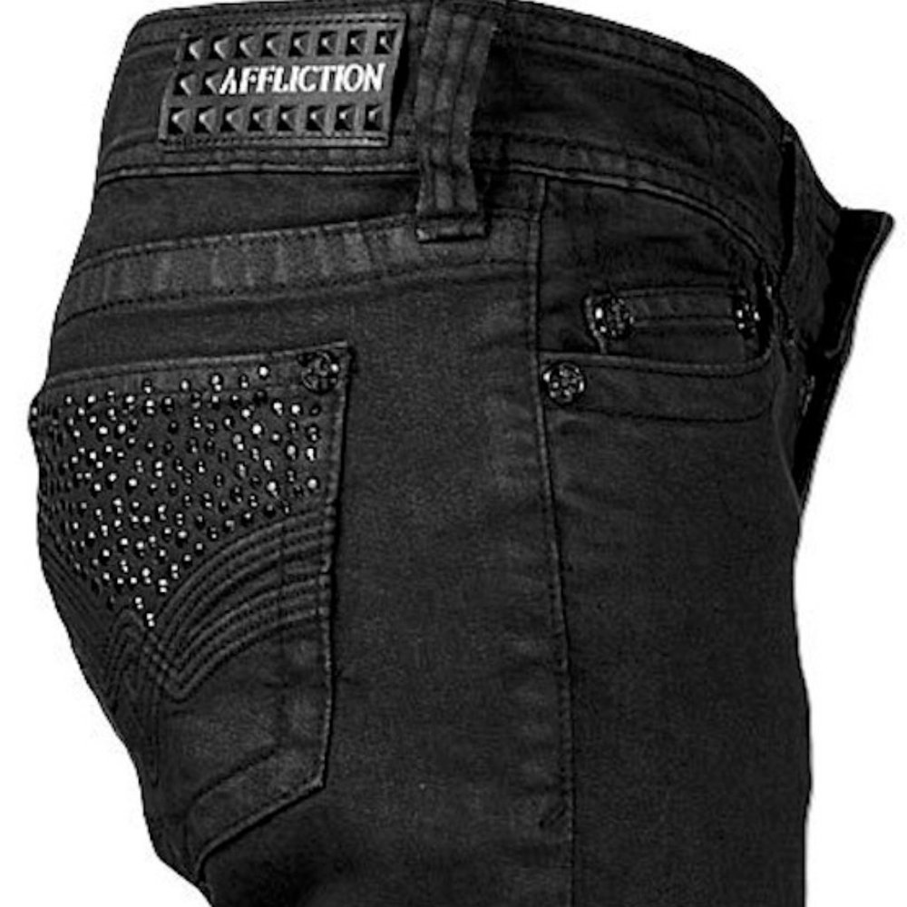 Affliction Jade Rhinestone Jeans